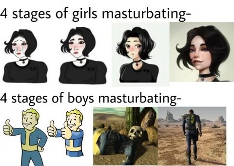 Four Stages of Masturbation