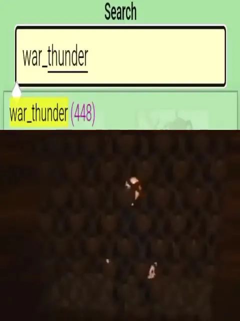 Searching War Thunder at Night