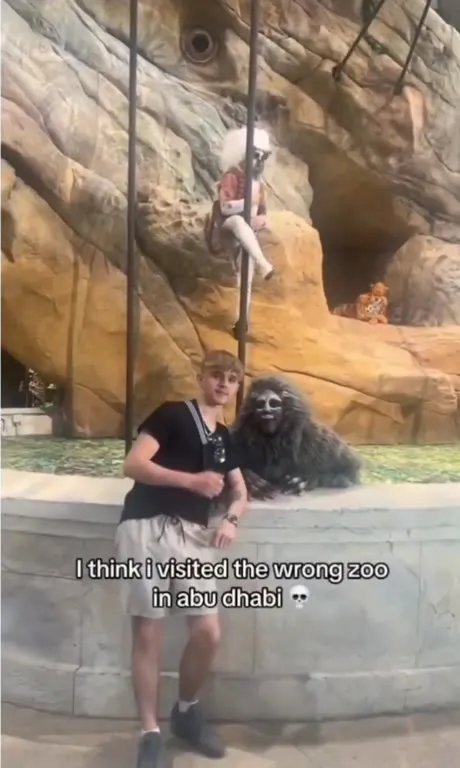 Wrong Zoo in Abu Dhabi