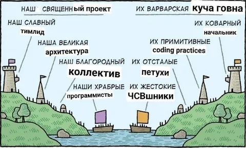 Наш проект против их бардака
