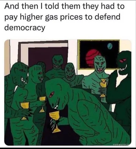 Higher Gas Prices for Democracy