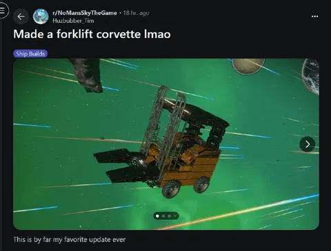 Forklift Corvette Update