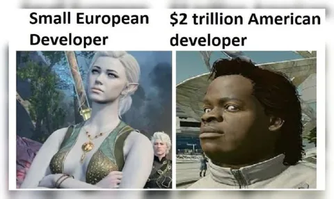 Small European Developer vs American Developer