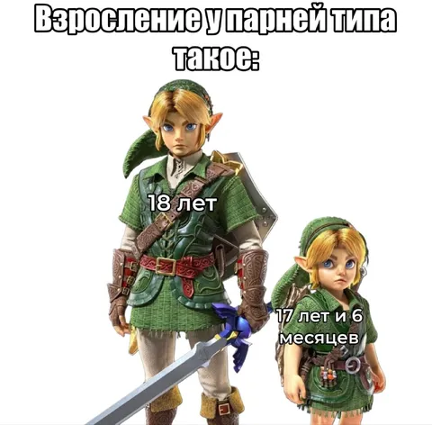 Взросление у парней типа такое
