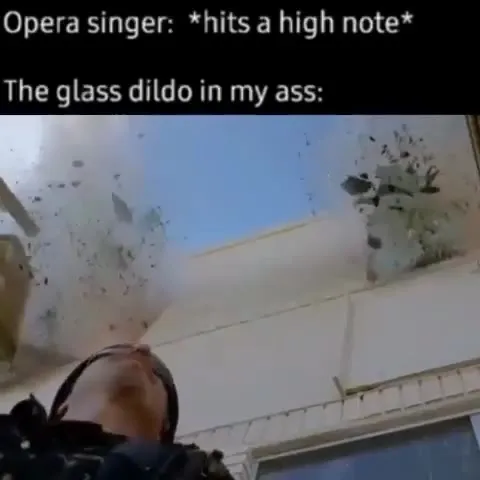 Opera Singer Glass Explosion