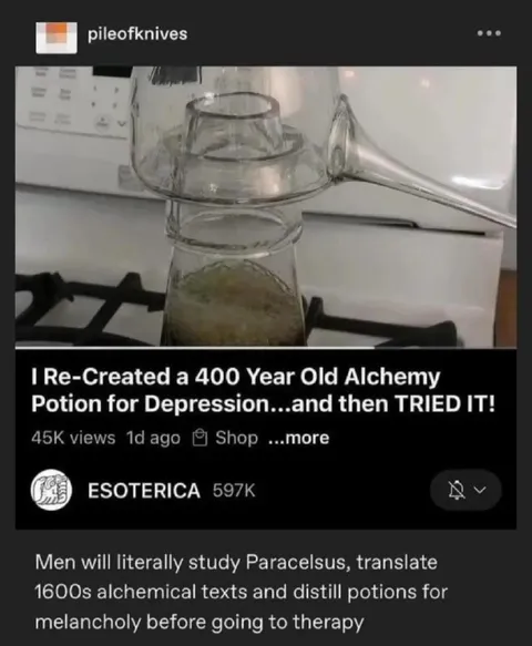 Alchemy Potion for Depression
