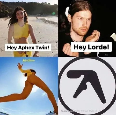 Hey Aphex Twin, Hey Lorde
