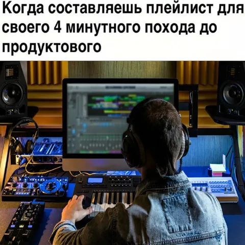 Плейлист для похода в магазин