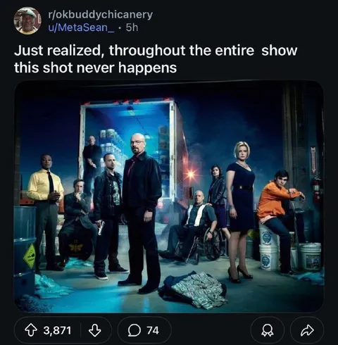 Breaking Bad Never Happens Shot