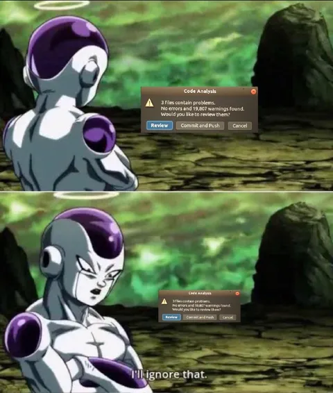 Frieza Ignores 19,807 Warnings