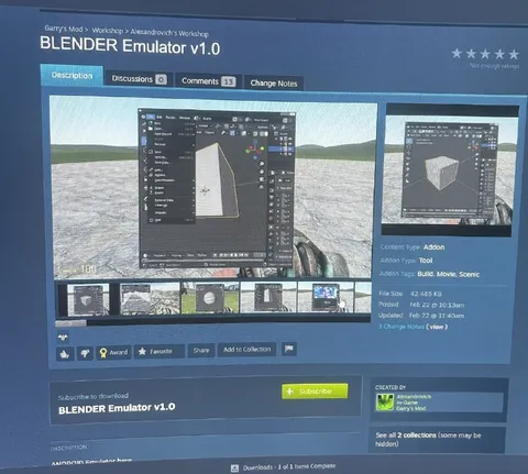 Blender Emulator v1.0
