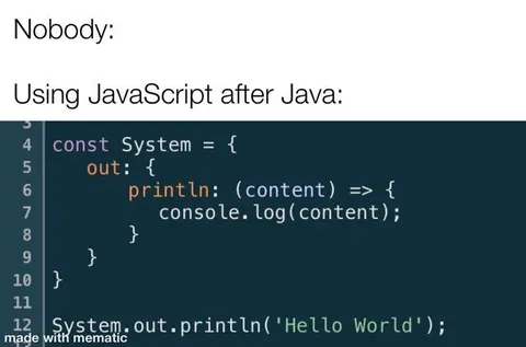 JavaScript After Learning Java