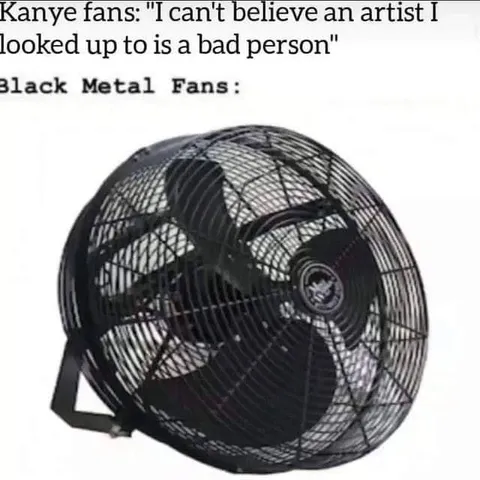 Black Metal Fans Be Like