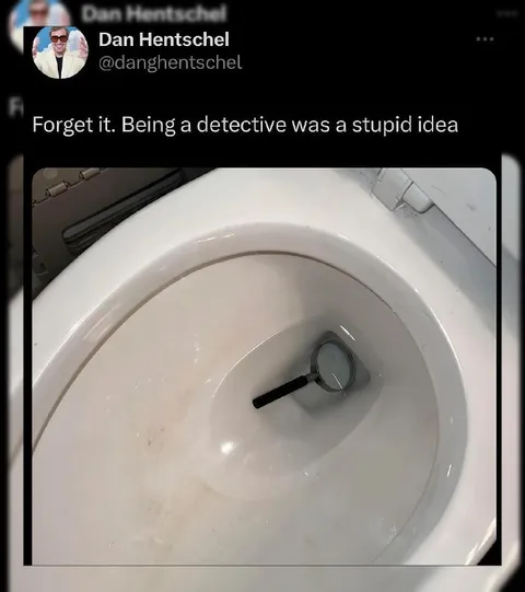 Detective Gives Up
