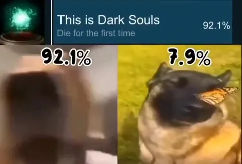 Dark Souls First Death Split