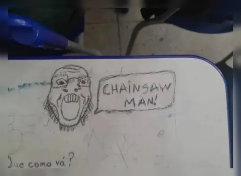 Dibujo de Chainsaw Man