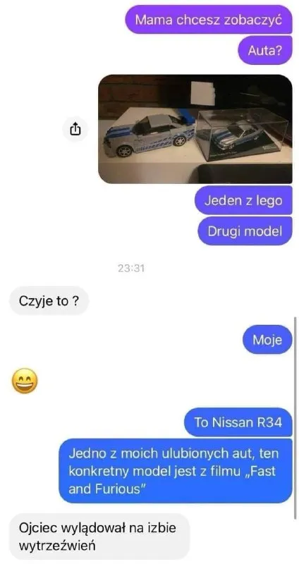 Tata pomylił Nissana R34