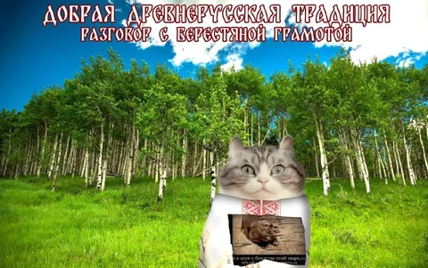 Разговор с берестяной грамотой