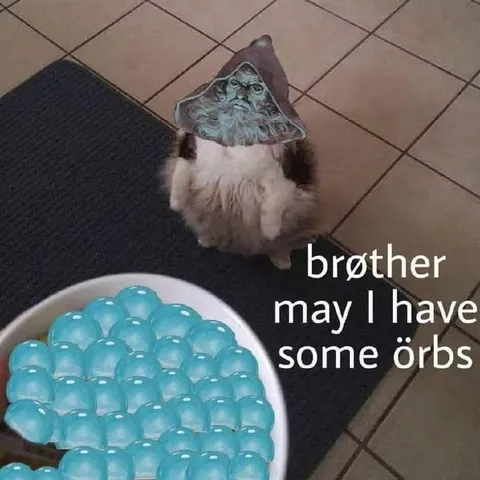 Brother May I Have Some Orbs