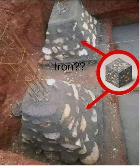 Real-Life Iron Block