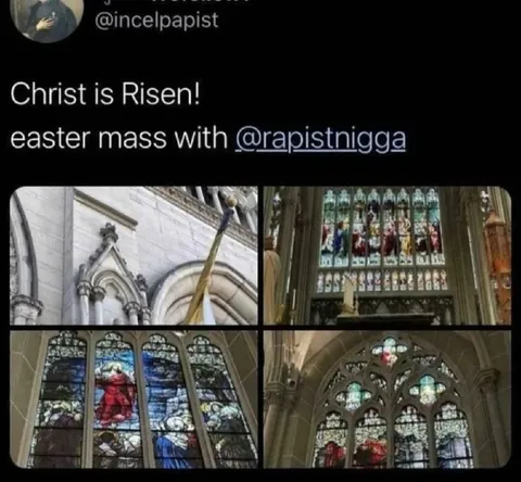 Easter Mass With @rapistnigga