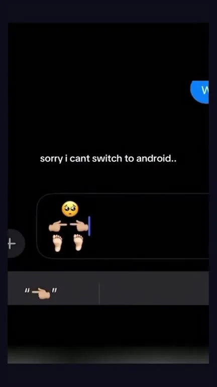 Can't Switch to Android