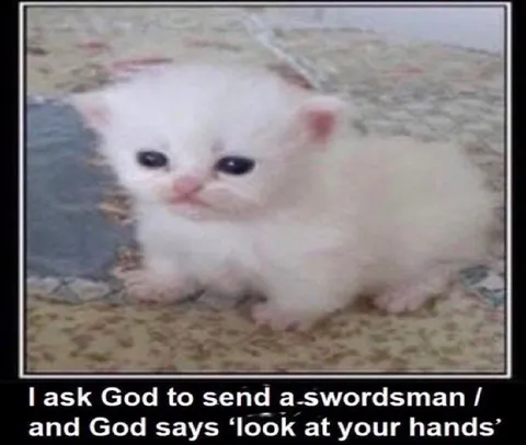 God Says Look at Your Hands