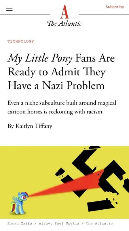 My Little Pony Nazi Problem