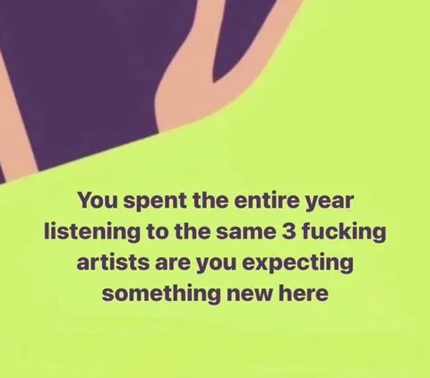 Same Three Artists All Year