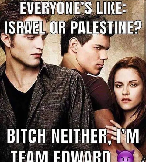 Israel or Palestine Team Edward