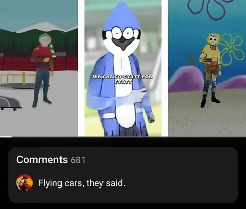 Flying Cars They Said