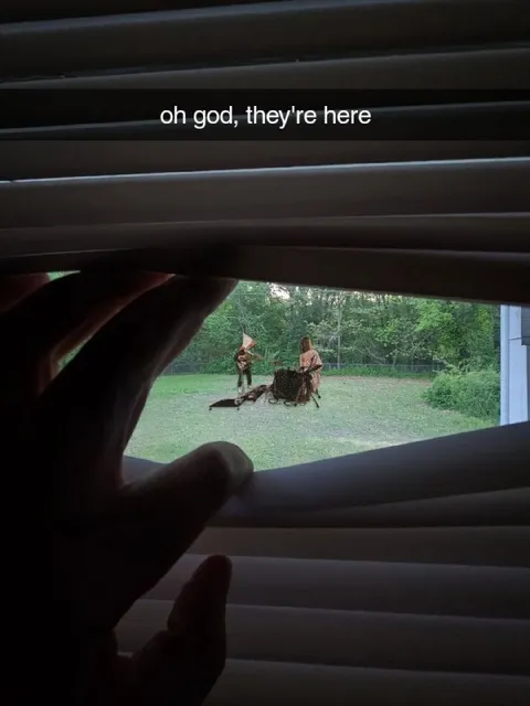 Oh God, They're Here