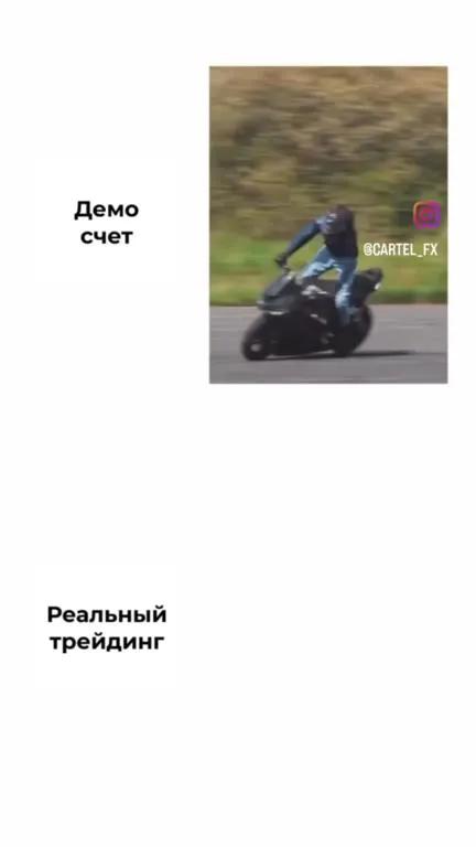 Демо-счёт и реальный трейдинг