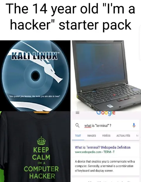 14-Year-Old Hacker Starter Pack