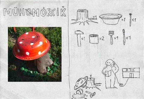MUHOMÓRČÍK из деталей