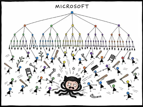 Microsoft Organizational Chaos