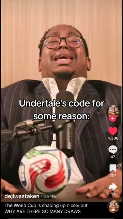 Undertale's Code Is Just F