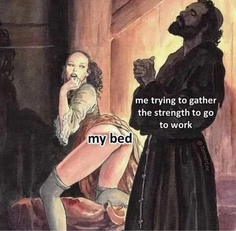 Trying to Get Out of Bed