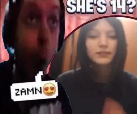 She's 14? Reaction Meme