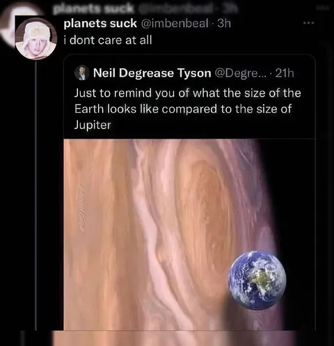 I Don’t Care About Jupiter