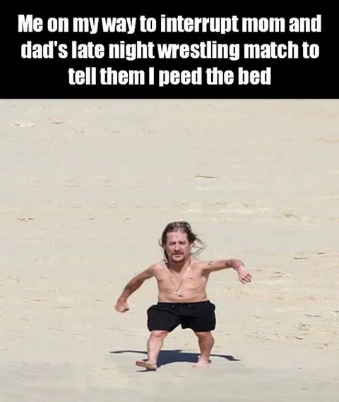 Interrupting Late Night Wrestling