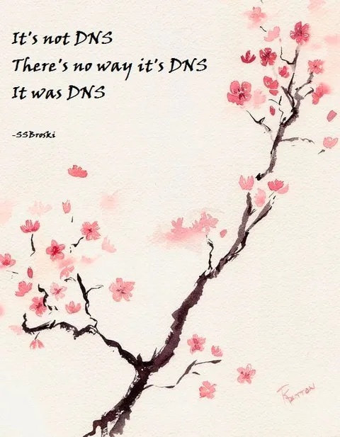 It's Not DNS, It Was DNS