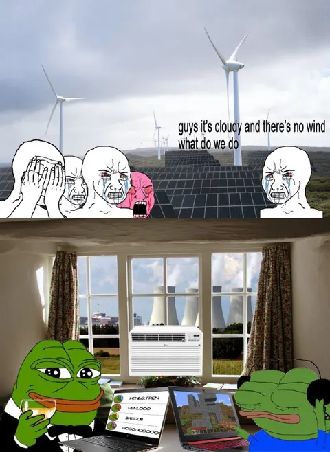 No Wind Renewable Energy Panic