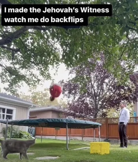 Jehovah's Witness Backflip
