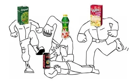 Йогурты в бою
