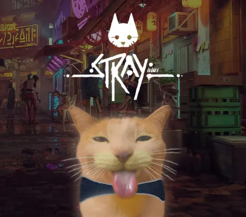 Tongue Out in Stray