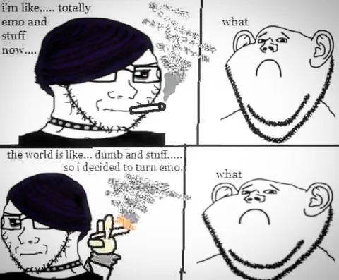 Emo Guy Explains Turning Emo