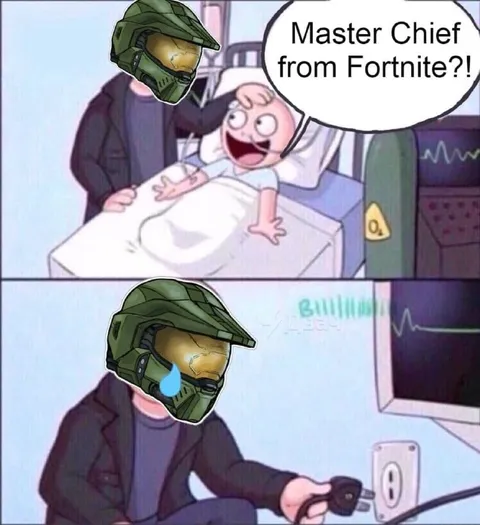 Master Chief from Fortnite