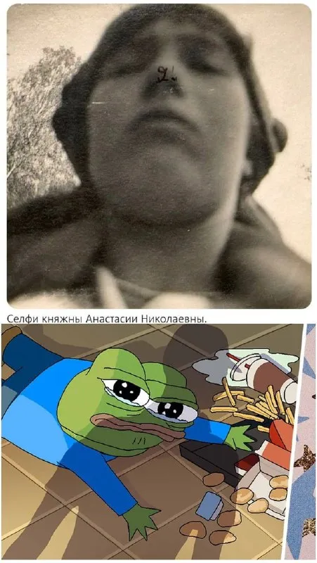 Селфи княжны Анастасии