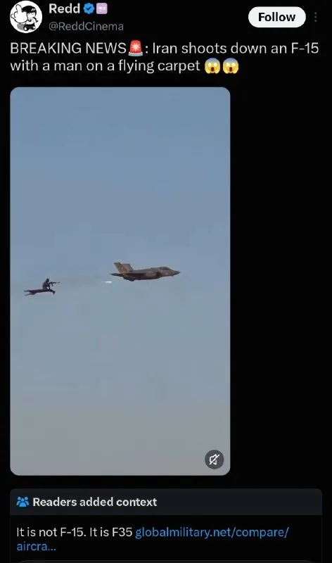Iran Shoots Down a Flying Carpet